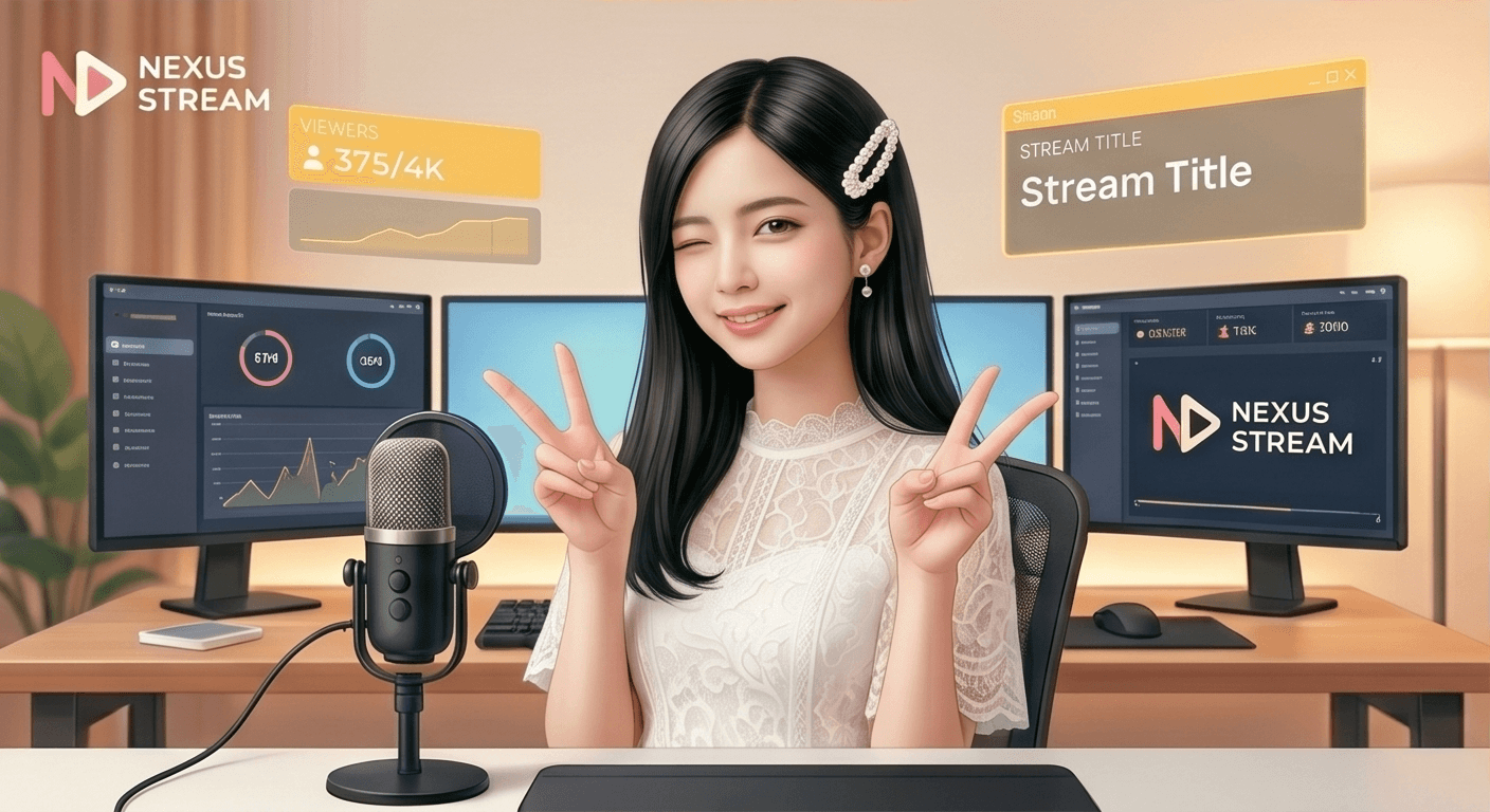 AI配信スタジオの環境